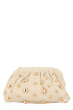 Gold Bubble Faux Leather Bag