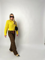 Leopard Print Boxer Style Pants