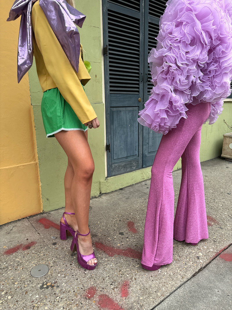 Lavender Ruffled Jacket