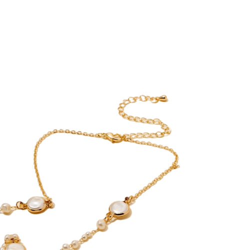 Pearl Drop Down Necklace