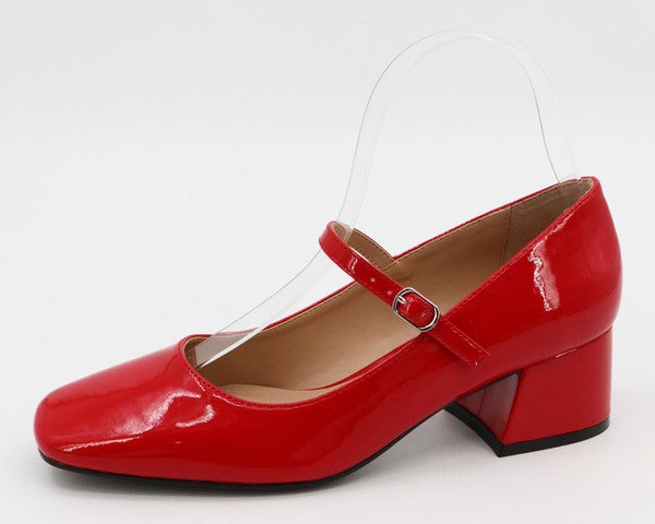 Red Patent Leather Shoes