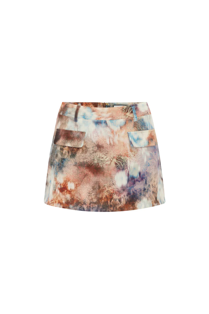 Mixed Media Mini Skort