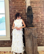 Snowdrop Bow Midi Dress