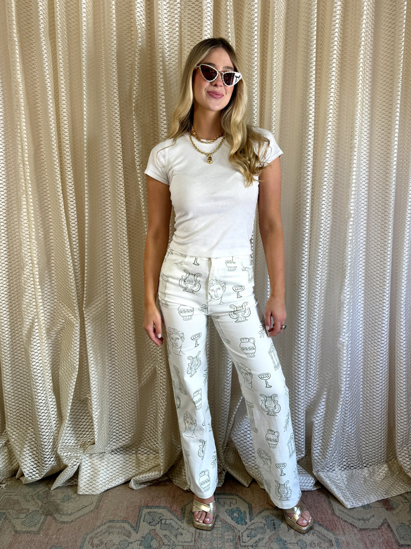 Olive Portrait Pants