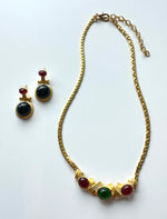 Victoria Round Drop Earrings