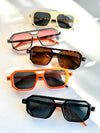Block Aviator Sunglasses