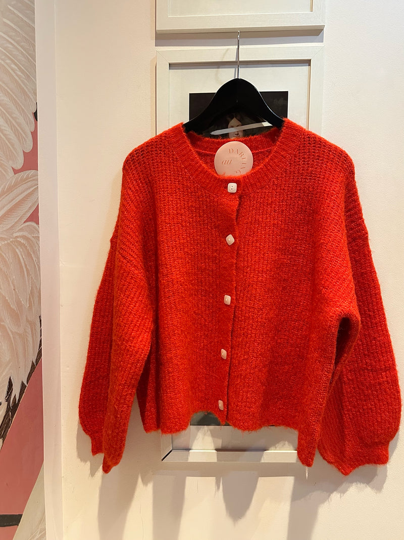 Elizabeth Balloon Sleeve Cardigan