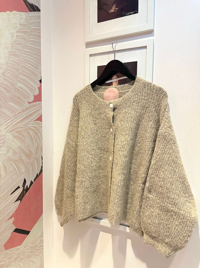 Elizabeth Balloon Sleeve Cardigan