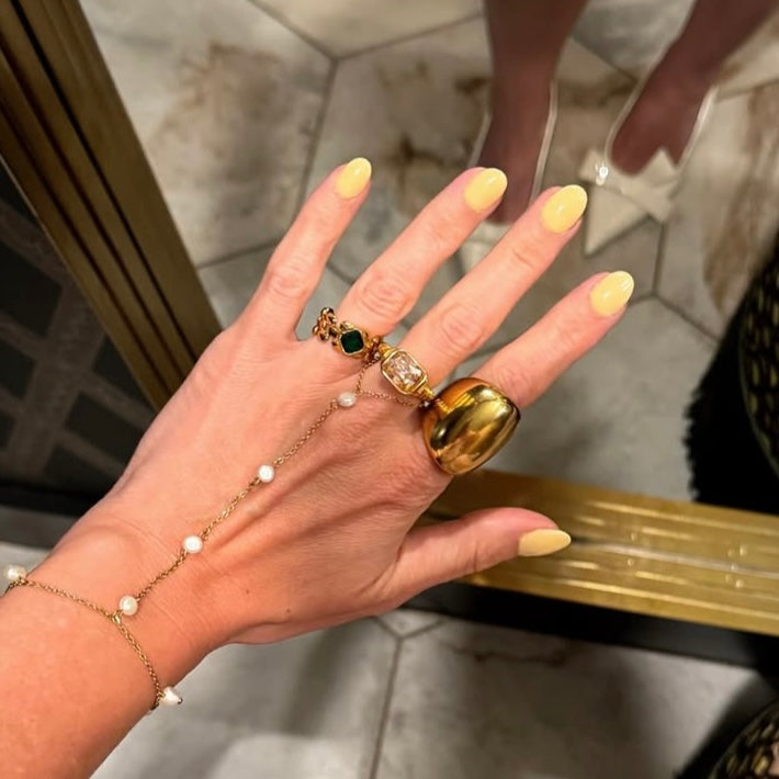 Chunky Gold Clara Ring