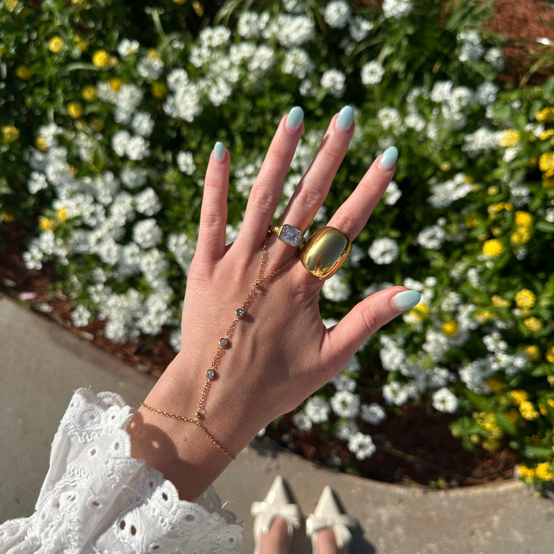 Chunky Gold Clara Ring