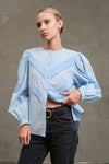 Robyn Baby Blue Blouse