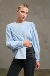 Robyn Baby Blue Blouse