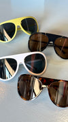 Kim Sporty Aviator Sunglasses
