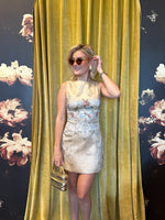 Vintage Floral Mini Dress