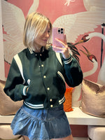 Royal Flush Varsity Jacket