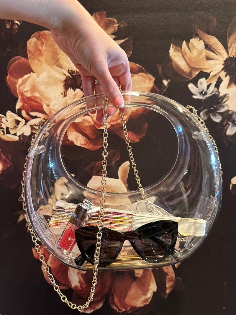 Clear Acrylic Clutch