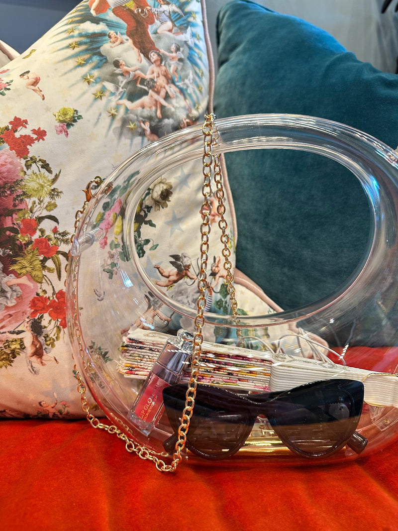 Clear Acrylic Clutch