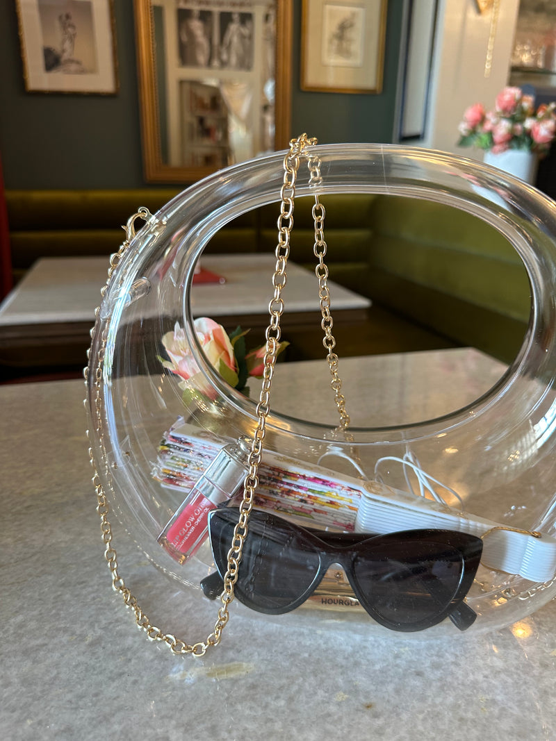 Clear Acrylic Clutch