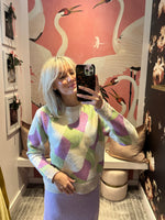 Mardi Color Block Sweater