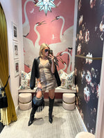 Tiger Denim Mini Dress