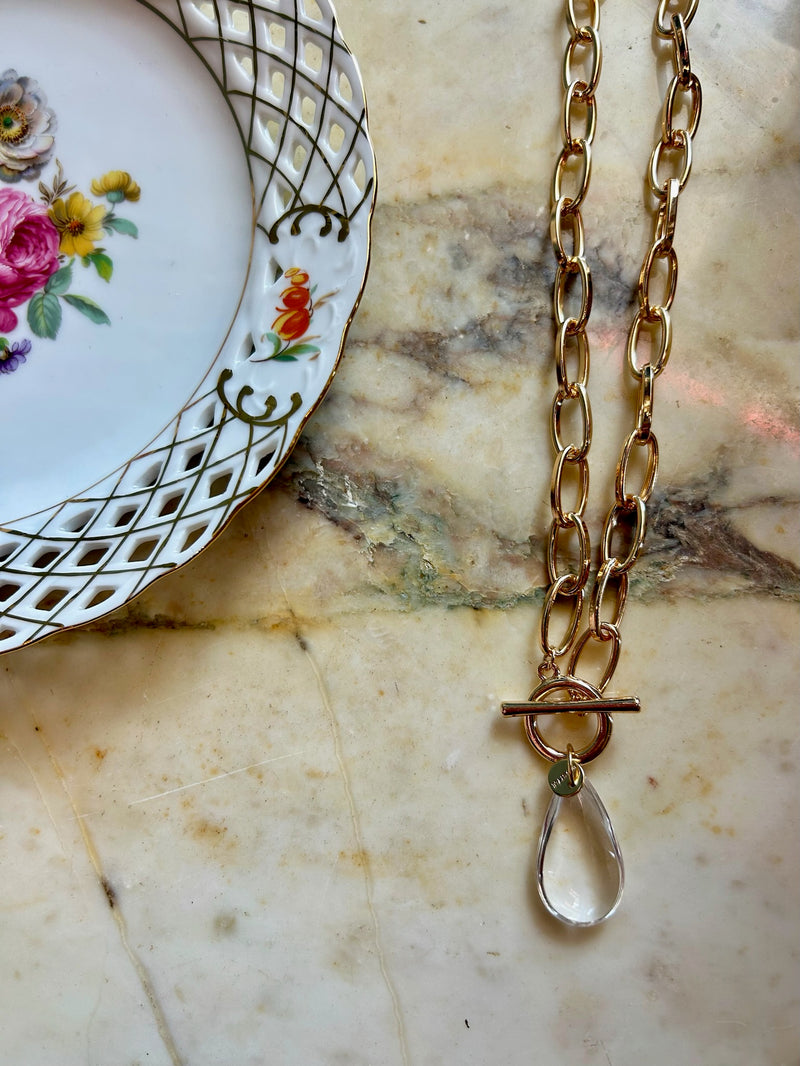 Teardrop Chain Necklace