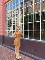 Lexi Faux Suede Mini Dress