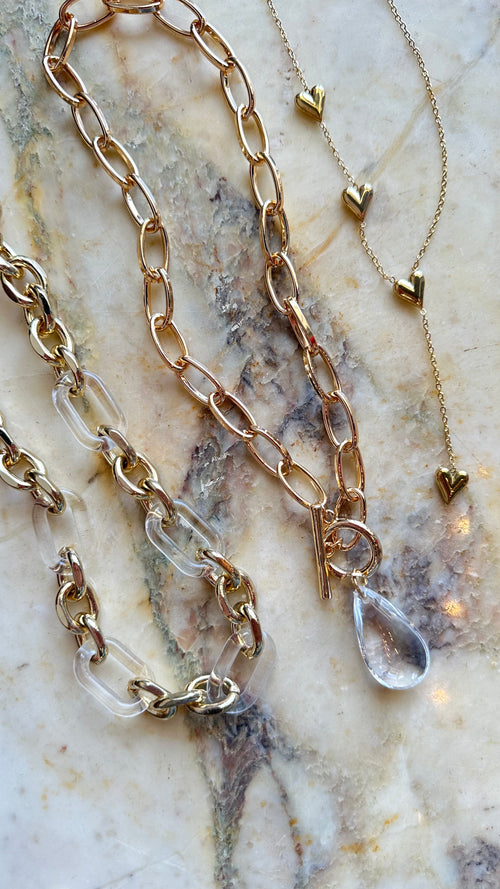 Teardrop Chain Necklace