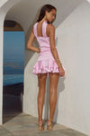 Laney Pink Ruffled Skirt