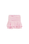 Laney Pink Ruffled Skirt