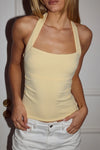 Parker Yellow Halter Top