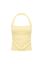 Parker Yellow Halter Top