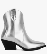 Silver Western Boots