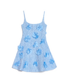 Blooming Jacquard Mini Dress