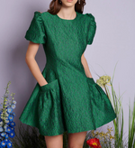 Trillium Jacquard Mini Dress