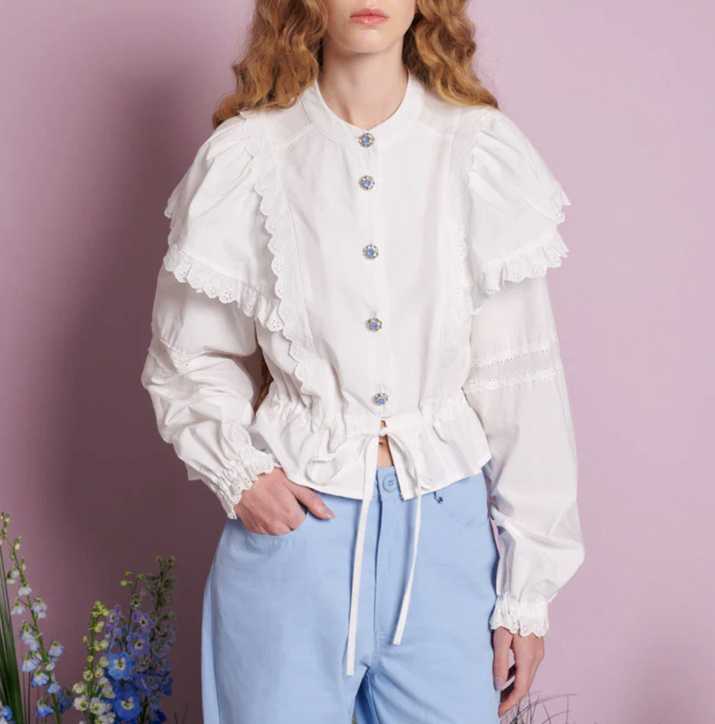 Sweet Pea Ruffle Blouse