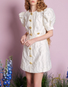 Anemone Jacquard Mini Dress