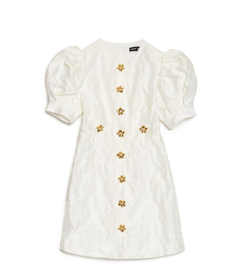 Anemone Jacquard Mini Dress