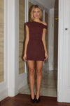 Natalia Espresso Mini Dress