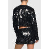 Black Paillette Sequin Jacket