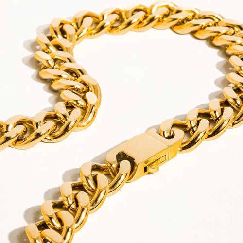Chunky Gold Chain Necklace