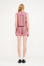 Darling Striped Short Set