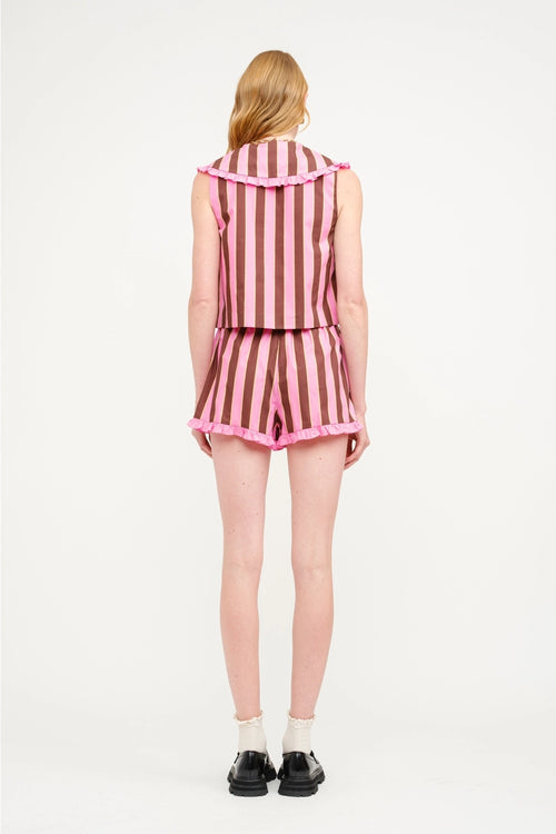 Darling Striped Short Set