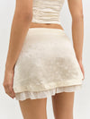 Carla Jacquard Mini Skirt
