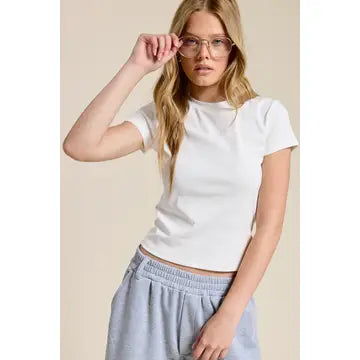 Ivory Baby Tee Shirt