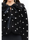 Sophie Polka Dot Sherpa Jacket