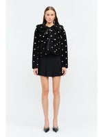 Sophie Polka Dot Sherpa Jacket