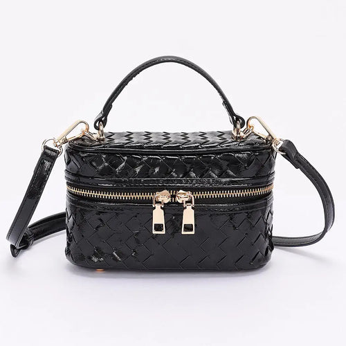 Mini Black Top Handle Purse