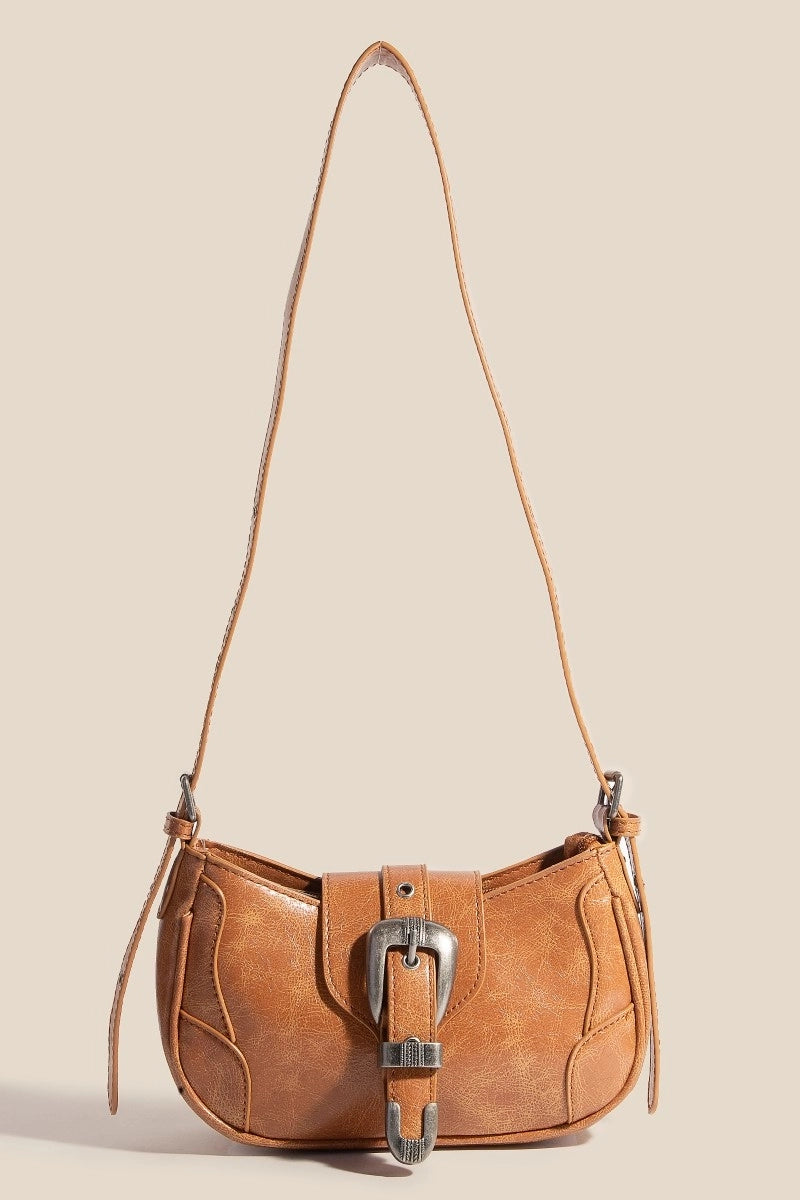 Brown Western Crossbody Purse