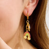 Rainbow and Sun Mismatched Earrings