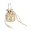 Satin & Pearl Drawstring Handbag